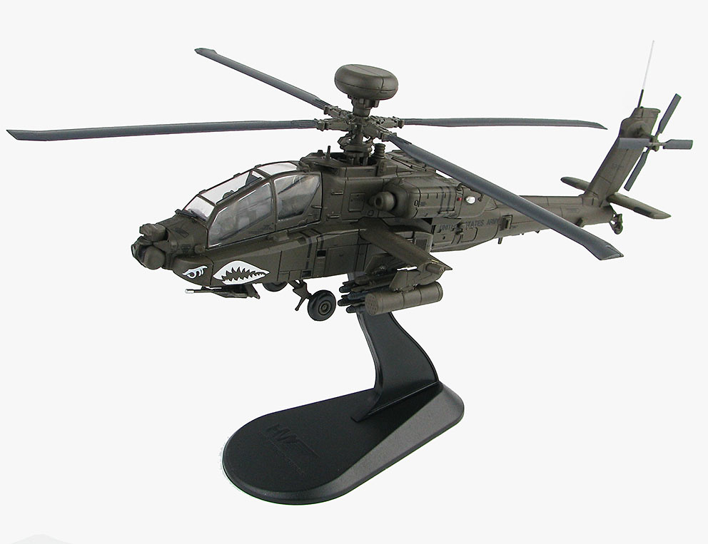 Boeing AH-64D Longbow (latest version) 05-7011, US Army, Camp Speicher, Tikrit, Iraq, 2010, 1:72, Hobby Master 