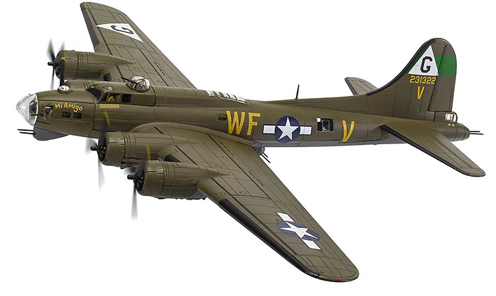 Boeing B-17G 42-31322 'Mi Amigo', 364th BS, 305th BG, Chelveston, 22nd February 1944, 1:72, Corgi 