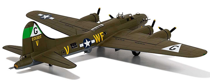 Boeing B-17G 42-31322 'Mi Amigo', 364th BS, 305th BG, Chelveston, 22nd February 1944, 1:72, Corgi 