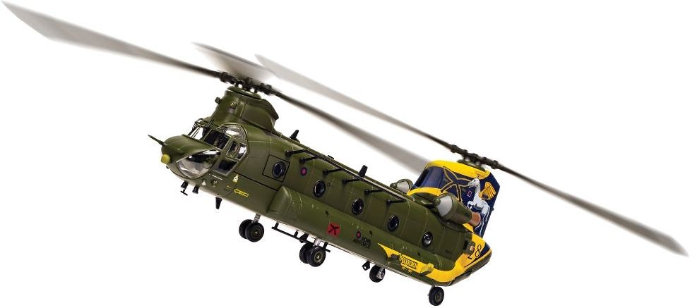 Boeing Chinook HC.4 ZH777, RAF No. 28 Sqn, 100 Years Anniversary Scheme, 1:72, Corgi 