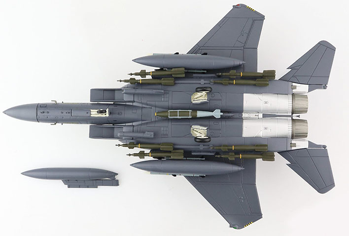 Boeing F-15SG “20 Years of Peace Carvin V” AF05-0005, 428th FS Flagship, 2017, 1:72, Hobby Master 