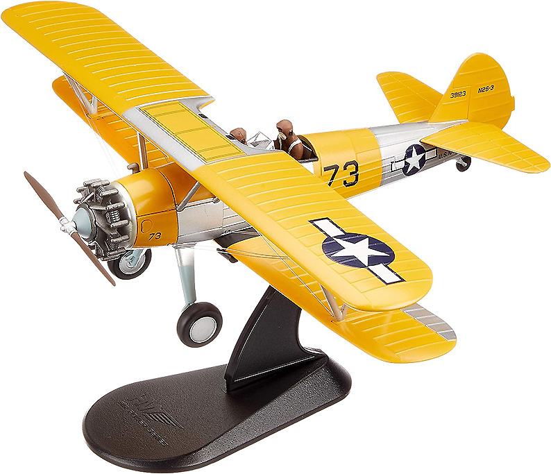 Boeing N2S-3 Stearman 39123, US Navy, circa 1944, 1:48, Hobby Master 