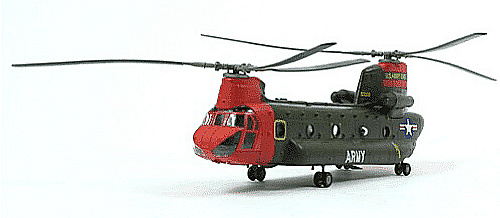 Boeing Vertol CH-47A helicopter, USA, 1:72, Planeta DeAgostini 