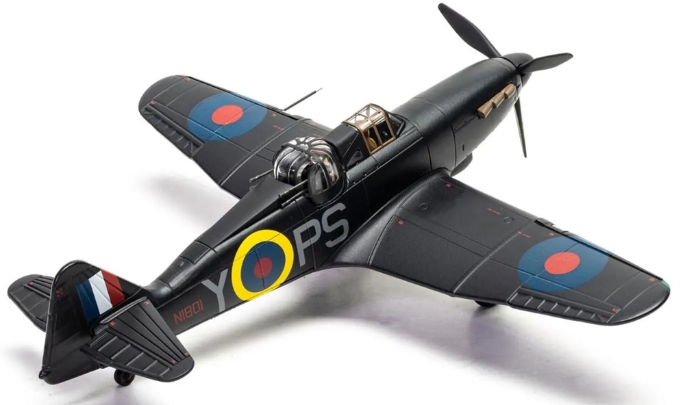 Boulton Paul Defiant Mk.I N1801 / PS-Y Nightfighter 'Coimbatore II', 1:72, Corgi 