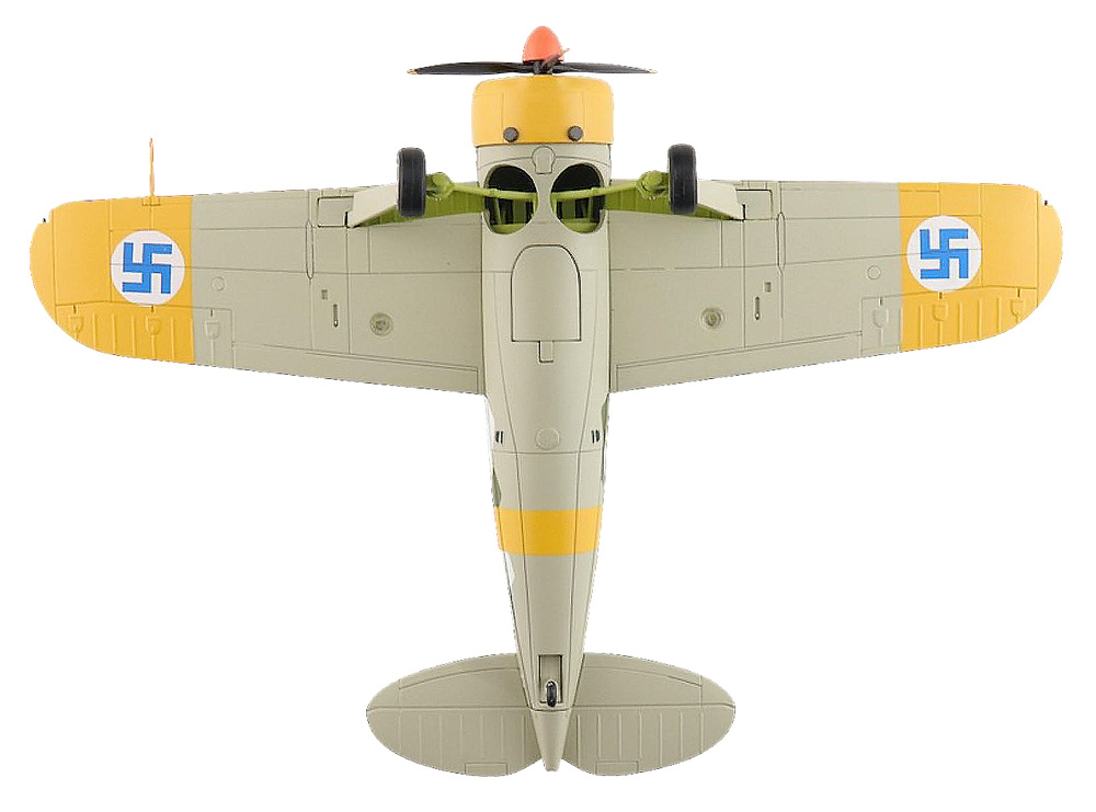 Brewster Buffalo 239, BW364, Ilmari Juutilainen, March,1942, 1:48, Hobby Master 