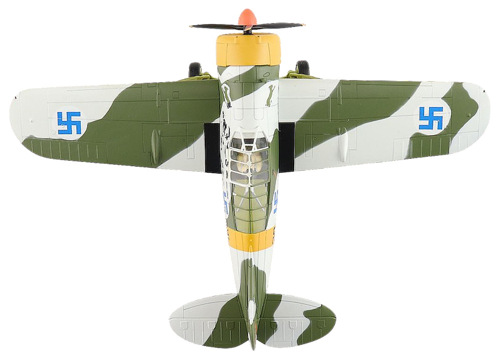 Brewster Buffalo 239, BW364, Ilmari Juutilainen, March,1942, 1:48, Hobby Master 