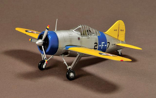 Brewster F2A Buffalo, USS Saratoga, 1939, 1:72, War Master 