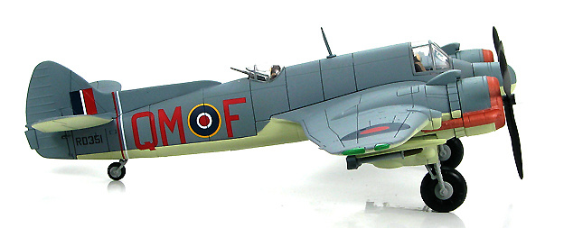 Bristol Beaufighter TF Mk.X RD351, Coastal Squadron 254, 1944, 1:72, Hobby Master 