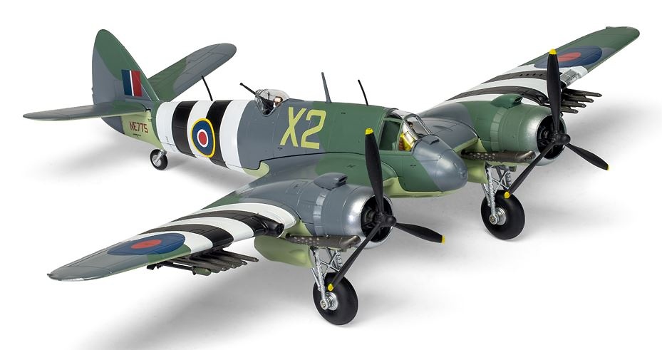 Bristol Beaufighter TF.Mk X, RAAF, Normandy, France, D-Day, 1:72, Corgi 