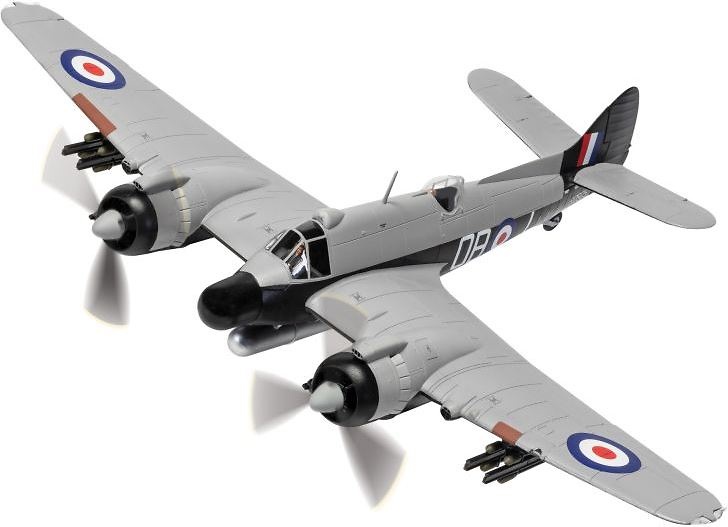 Bristol Beaufighter TF10, No45 Sqd Operation Firedog, RAF Kuala Lumpur, Malaya, 1:72, Corgi 