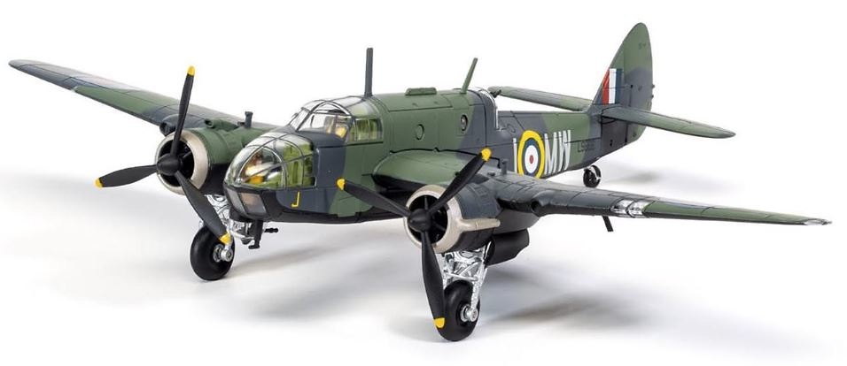 Bristol Beaufort Mk.1, 217 Sqn RAF, ‘Admiral Hipper’ Attack, 1:72, Corgi 