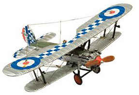 Bristol Bulldog Biplane, 1:72, Agostini Planet 