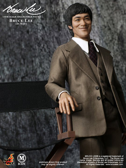 Bruce Lee, Suit Version, 1:6, Hot Toys 