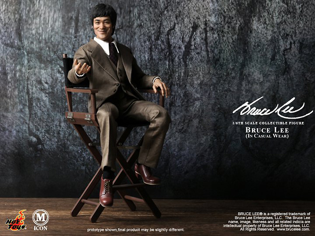 Bruce Lee, Suit Version, 1:6, Hot Toys 