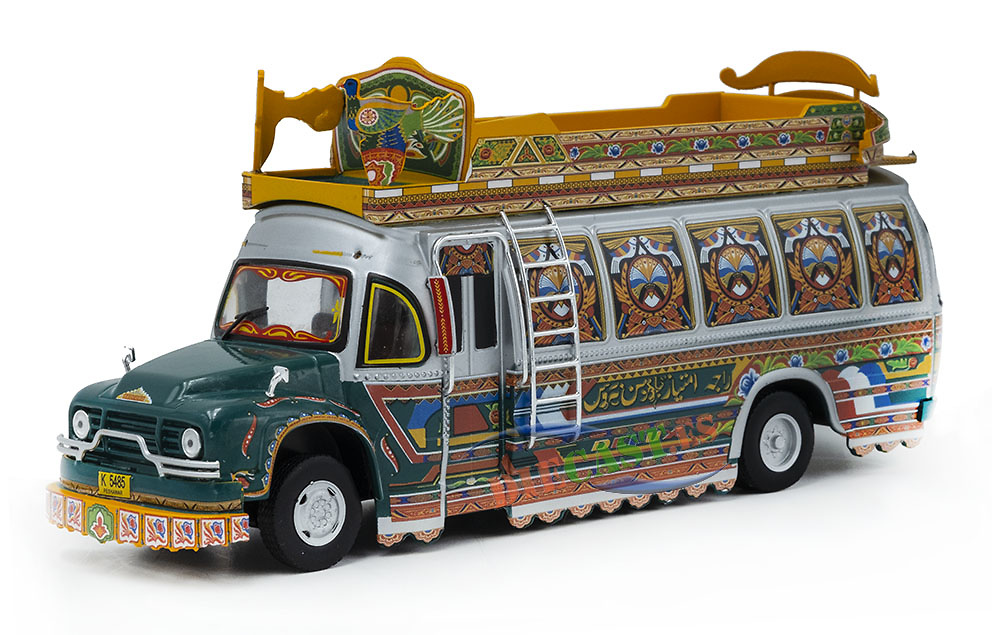 Bus Bedford Rocket TJ, Pakistan, 1980, 1/43, Salvat 