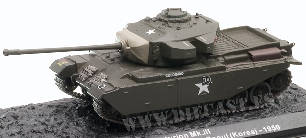 Centurion Mk. III, Seoul (Korea) 1950, 1:72, Altaya 