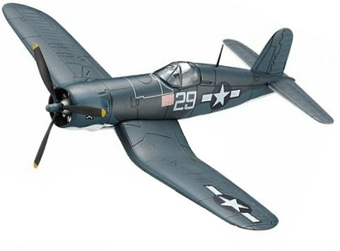 Chance Vought F4U Corsair, US Navy, 1:72, DeAgostini 