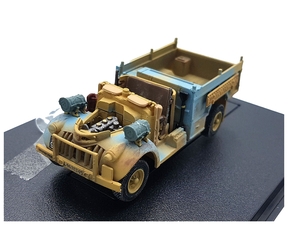 Chevrolet WB 30 cwt 4x2 Truck, Long Range Desert Group (LRDG), British Army, North Africa, 1942, 1:72, PMA 