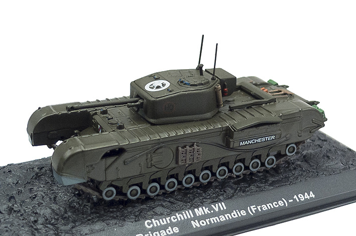 Churchill MK.VII, Normandy, 1944 1:72, Altaya 