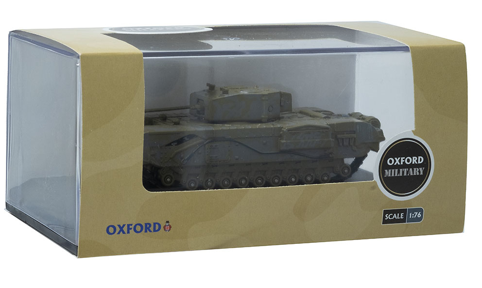 Churchill Mk III, Heavy Tank, 142 RAC, Túnez, 1943, 1:76, Oxford 