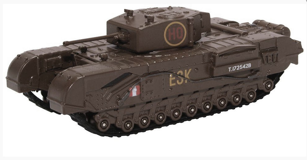 Churchill Mk III, Heavy Tank, 6th Guards Brigade, United Kingdom, 1943, 1:76, Oxford 