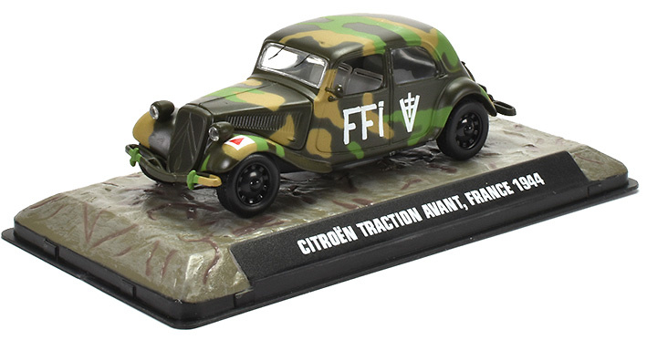 Citroen Traction Avant, France, 1944, 1:43, Atlas 