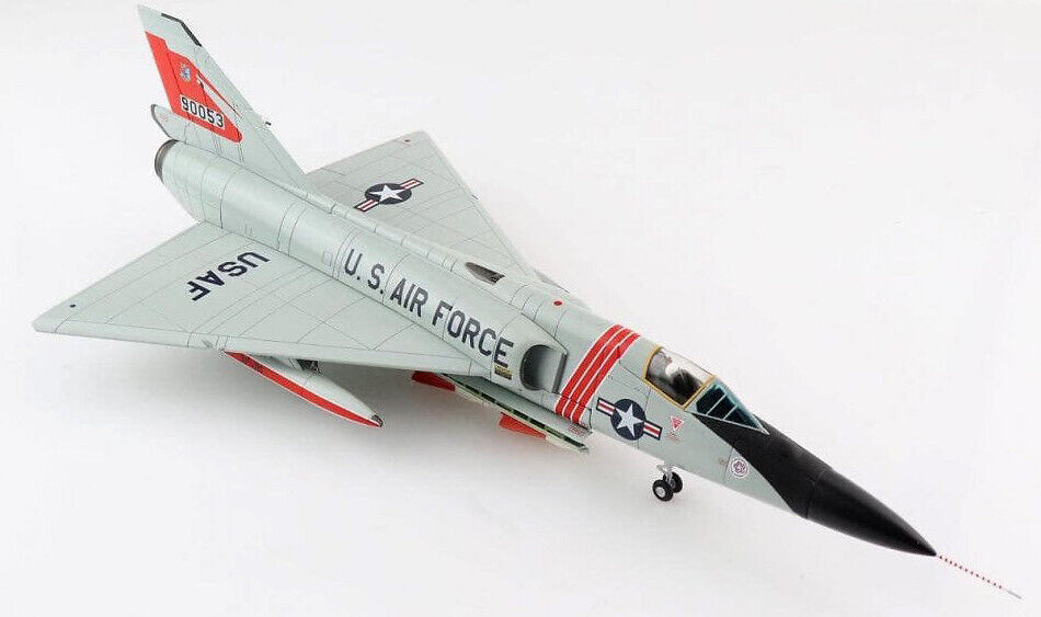 Convair F-106A Delta Dart, USAF 87th FIS Red Bulls, #59-0053, Sawyer AFB, MI, 1974, 1:72, Hobby Master 