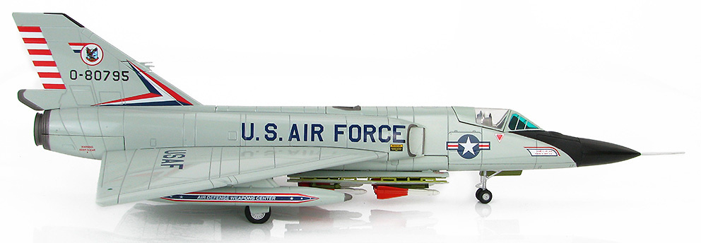 Convair F-106A Delta Dart 0-80795, Air Defence Weapons Center, Tyndall AFB, Florida, 1:72, Hobby Master 