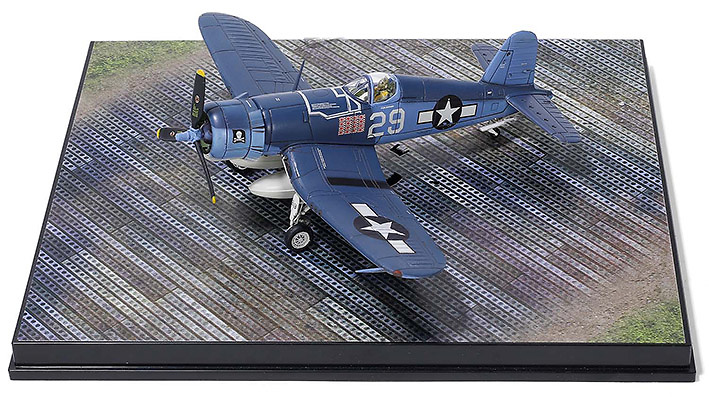 Corsair USMC F4U-1, VF-17 Sqn, Lt. Ira Kepford, Jolly Rogers, USA, 1944, 1:72, Forces of Valor 