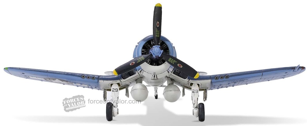 Corsair USMC F4U-1, VF-17 Sqn, Lt. Ira Kepford, Jolly Rogers, USA, 1944, 1:72, Forces of Valor 