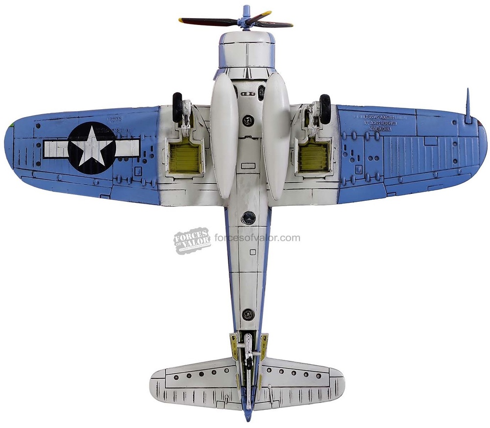 Corsair USMC F4U-1, VF-17 Sqn, Lt. Ira Kepford, Jolly Rogers, USA, 1944, 1:72, Forces of Valor 