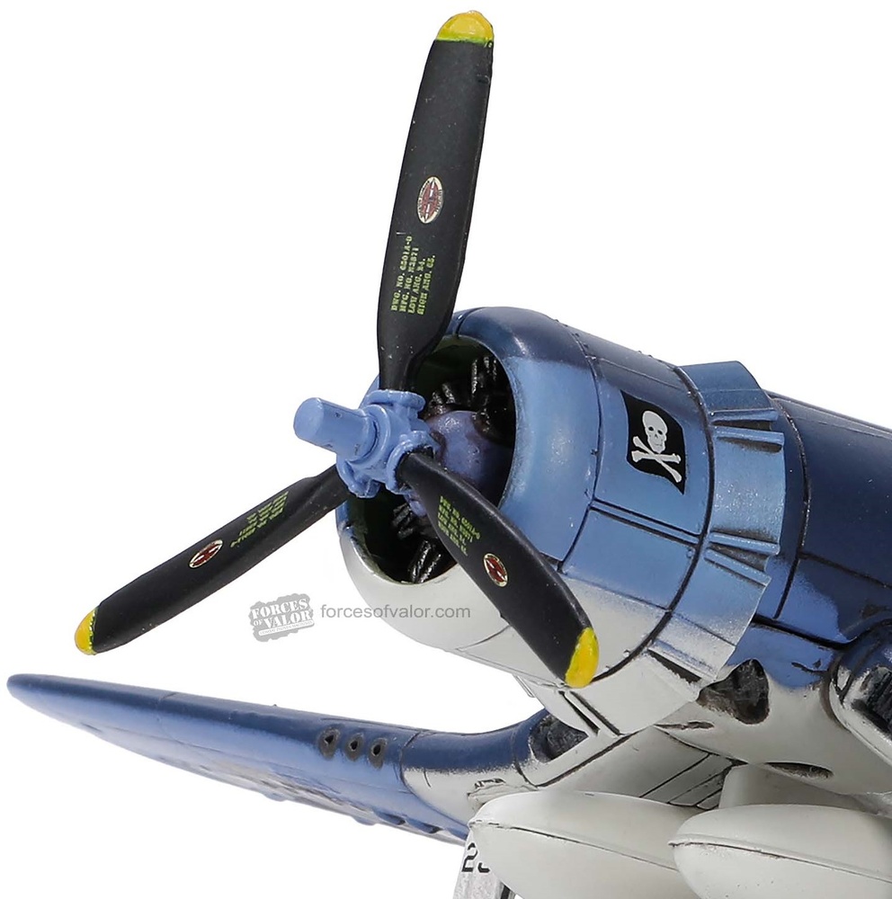 Corsair USMC F4U-1, VF-17 Sqn, Lt. Ira Kepford, Jolly Rogers, USA, 1944, 1:72, Forces of Valor 