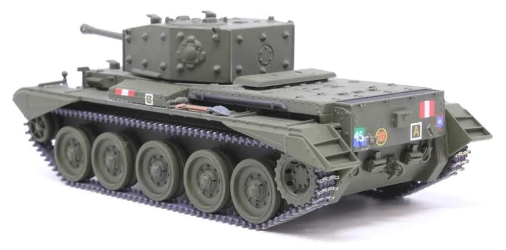 Cromwell IV, 2nd Armored Welsh War, Blenheim, Pickering, England, 1944, 1:50, Corgi 