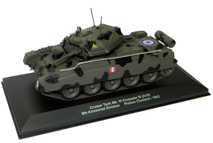 Crusader III (A15), 6th Arm Div, Pichon, 1943, 1:43, Atlas 