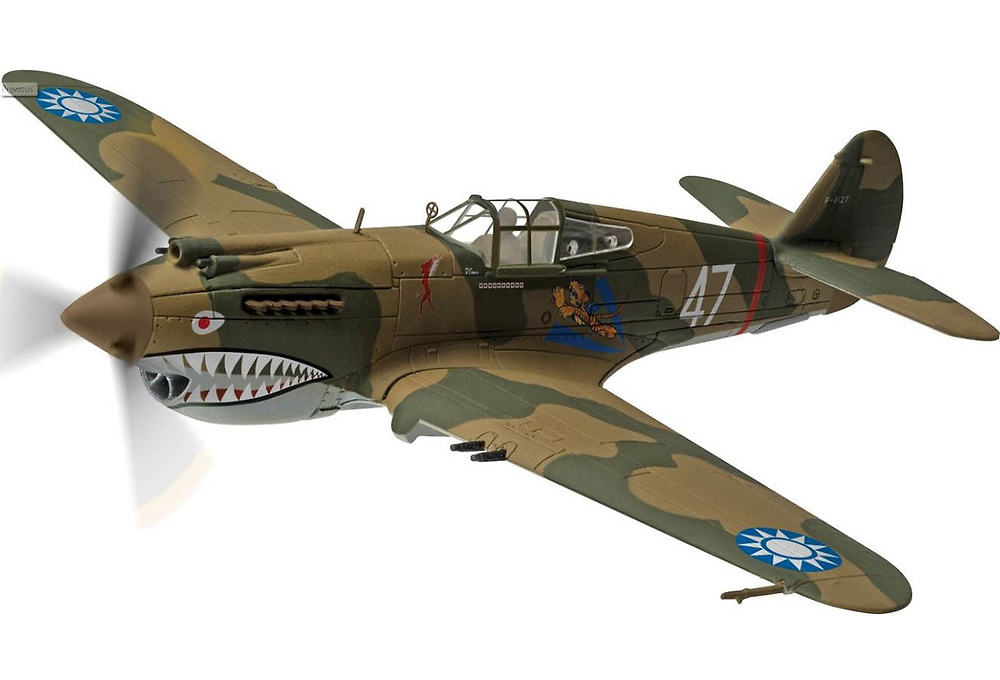 Curtiss Hawk 81-A-2 P8127 ‘White 47’, Robert ‘R.T’ Smith, 1942, 1:72, Corgi 