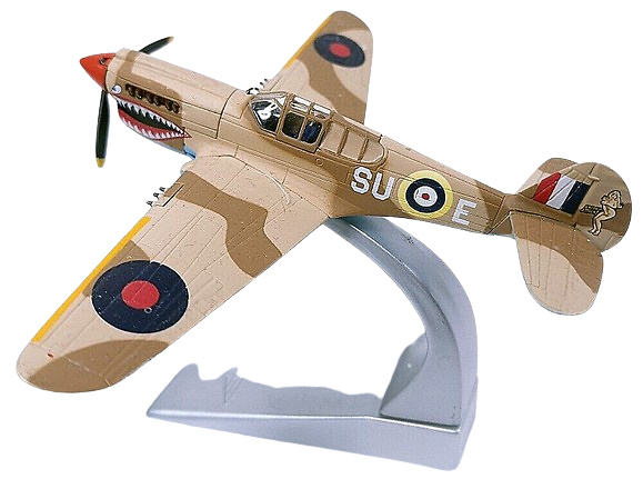 Curtiss P-40E Kittyhawk 1A, RAF AK933(N94466)/SU-E’ “Sneak Attack”, 1:72, Corgi 