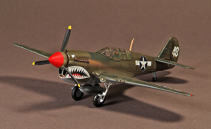 Curtiss P40, Warhawk, 74th Squadron, Kwellin, China, 1945, 1:72, War Master 