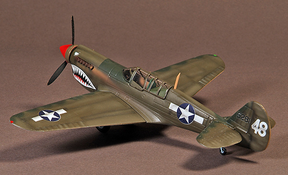 Curtiss P40, Warhawk, 74th Squadron, Kwellin, China, 1945, 1:72, War Master 