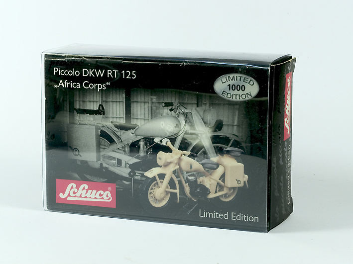 DKW RT125, Africa Corps, Schuco, 1:60 