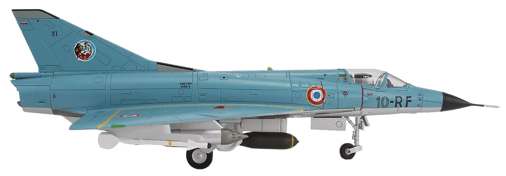 Dassault Mirage IIIC, Armee de l'Air, Franc2, 1978, 1:72, Hobby Master 