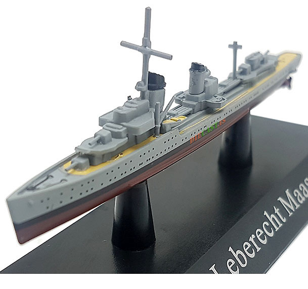 Destroyer Z1 Leberecht Maass, Kriegsmarine, 1935, 1: 1250, DeAgostini 