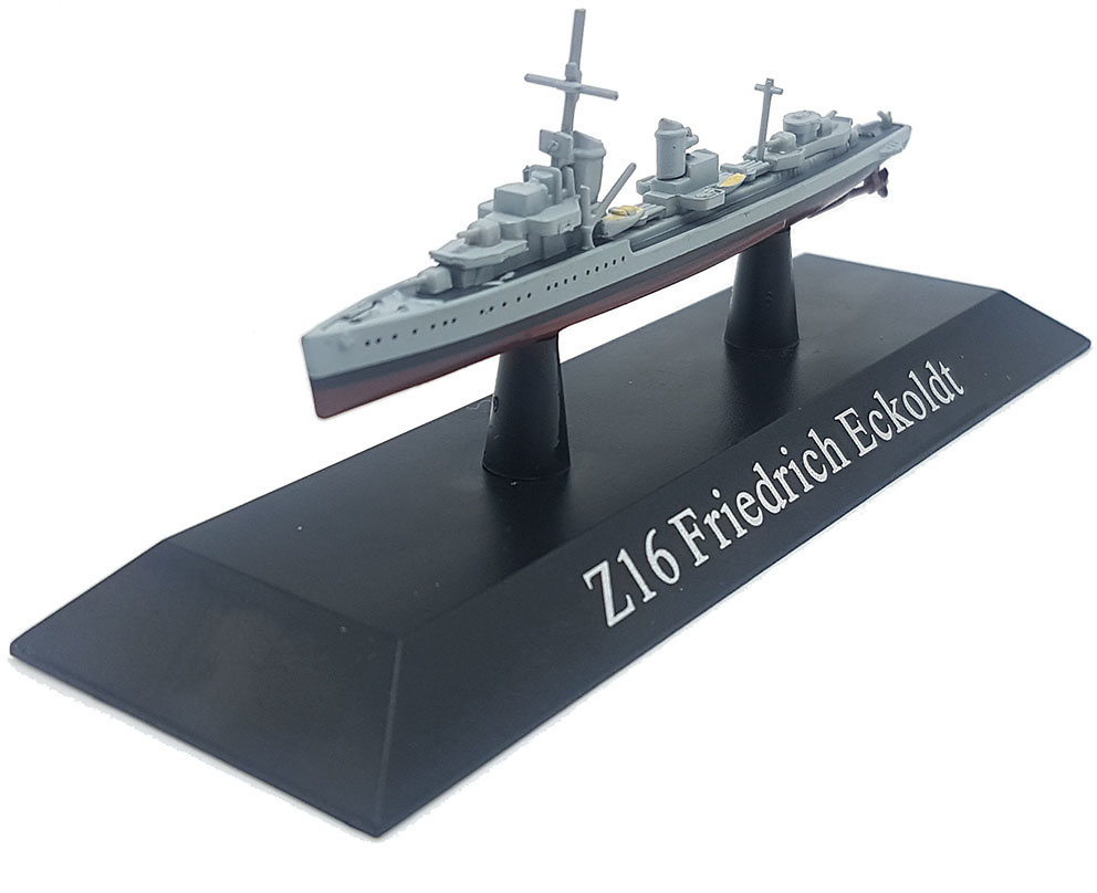 Destroyer Z16 Friedrich Eckoldt, Kriegsmarine, 1938, 1: 1250, DeAgostini 