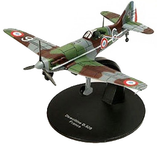 Dewoitine D.520, Algeria 1941, 1:72, Altaya 