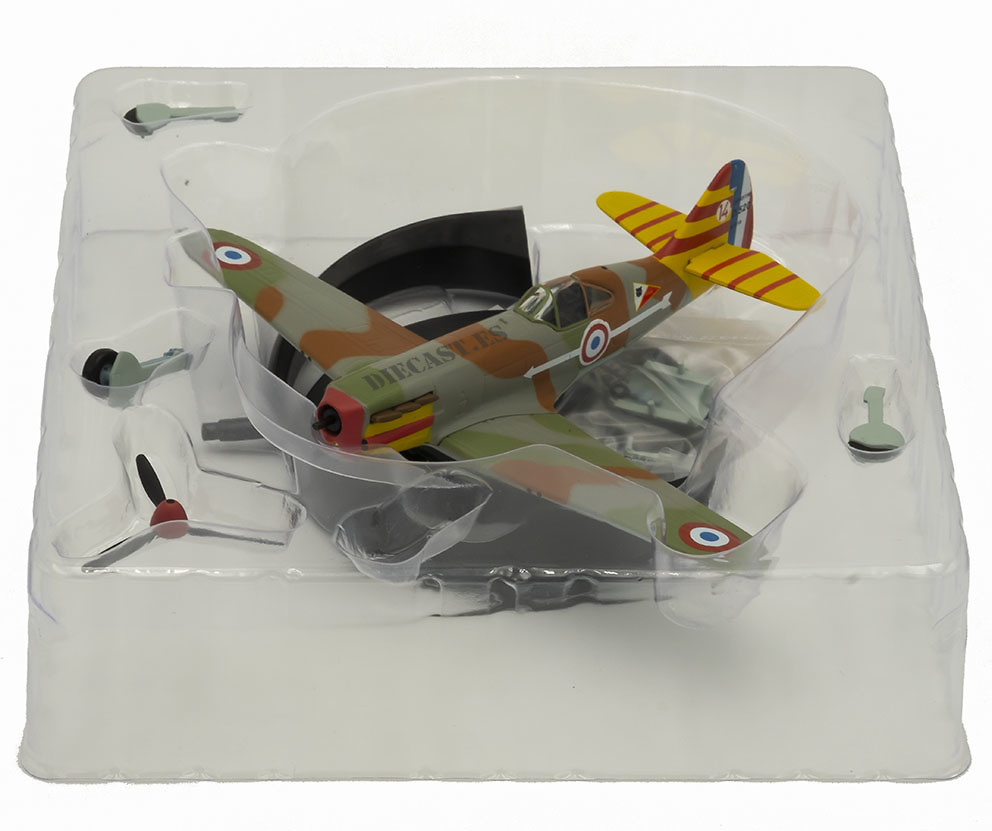 Dewoitine D.520, pilot Marcel Albert, 1941, 1:72, Atlas 