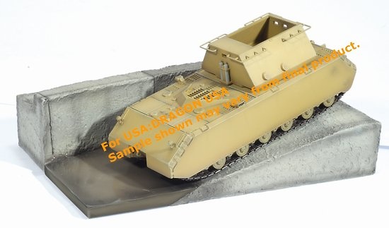 Diorama Maus, with Testbed Böblingen, 1:72, Dragon Armor 