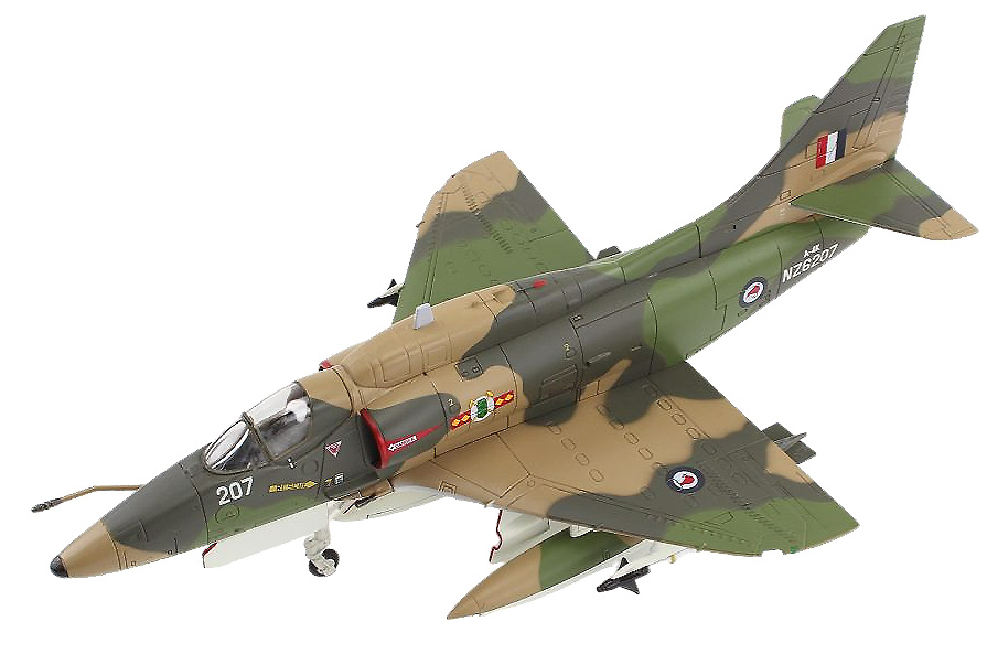 Douglas A-4K Skyhawk, RNZAF No.75 Sqn, NZ6207, New Zealand, 1:72, Hobby Master 