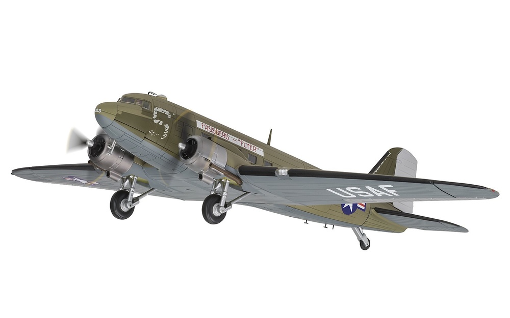 Douglas C-47A Skytrain™ 315208 ‘Fassberg Flyer’, US Air Force, Berlin Airlift, 1:72, Corgi 