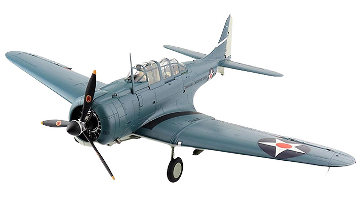 Douglas SBD-2 Dauntless, USN, Howard Young, Pearl Harbor, 1:32, Hobby Master 