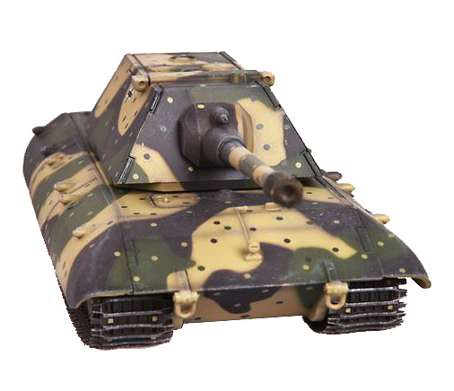 E-100, Heavy Tank with Krupp Turret, Germany, 1946, 1:72, Modelcollect 