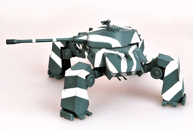 E-75 Vierfuessler (Quadruped), Geraet58, heavy panzer, Germany, 1946, 1:72, Modelcollect 